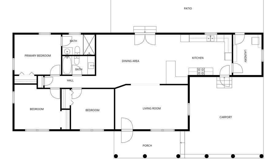 442 10th St NW, Arab, AL 35016 - 3 Beds, 2 Bath