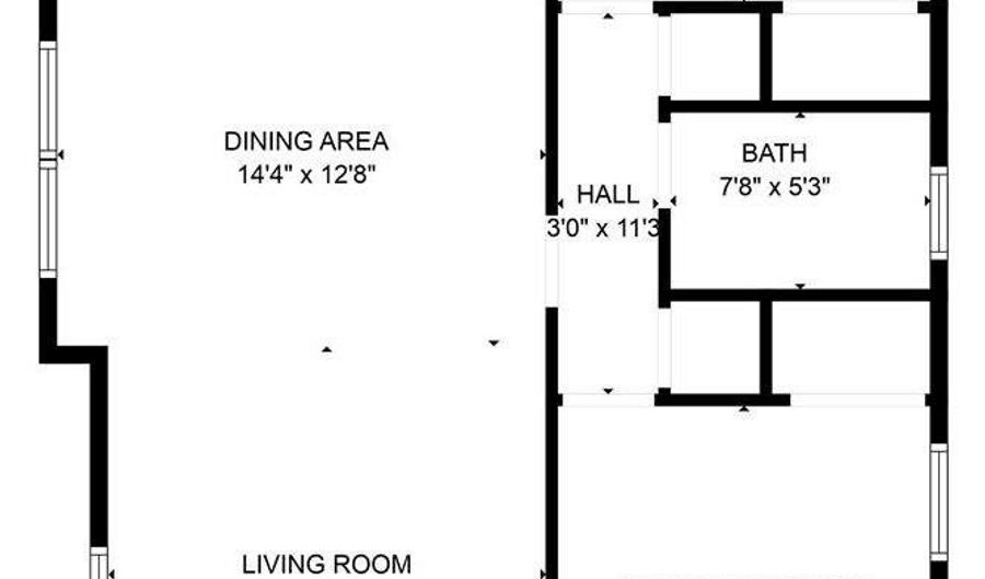 317 NE 9th St, Abilene, KS 67410 - 2 Beds, 1 Bath