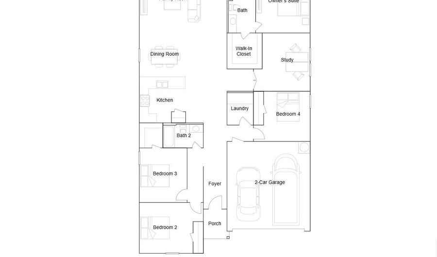 107 King Ranch Dr, Beebe, AR 72012 - 4 Beds, 2 Bath