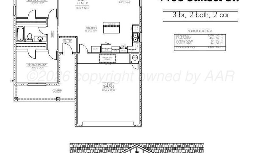 4408 Sunset St, Amarillo, TX 79118 - 3 Beds, 2 Bath