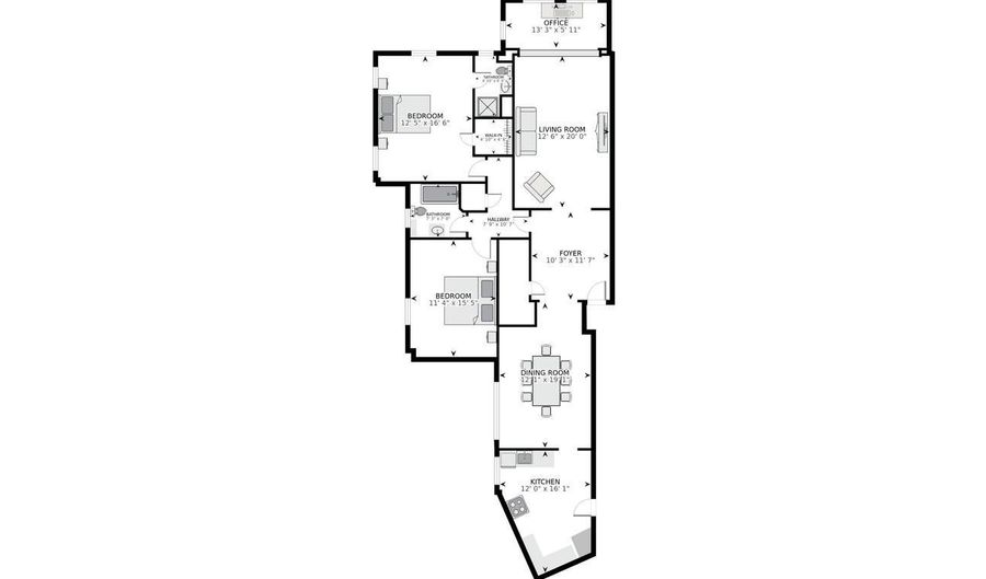 2737 DEVONSHIRE Pl NW #402, Washington, DC 20008 - 2 Beds, 2 Bath