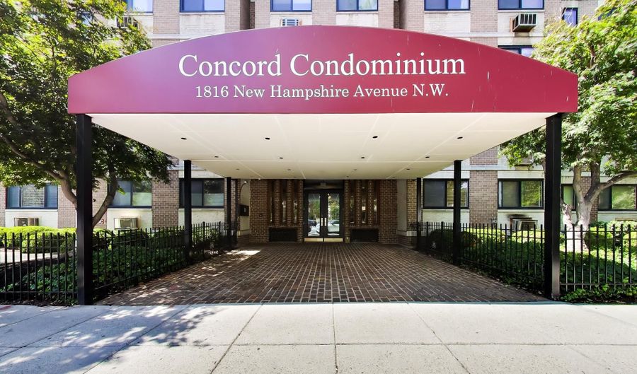 1816 NEW HAMPSHIRE Ave NW 1004, Washington, DC 20009 - 1 Beds, 1 Bath