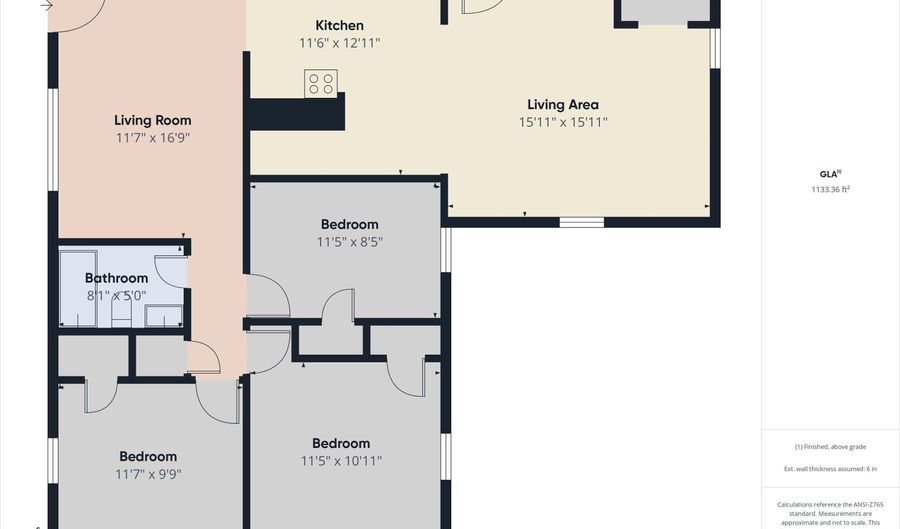 4623 Clark St, Anderson, IN 46013 - 3 Beds, 1 Bath