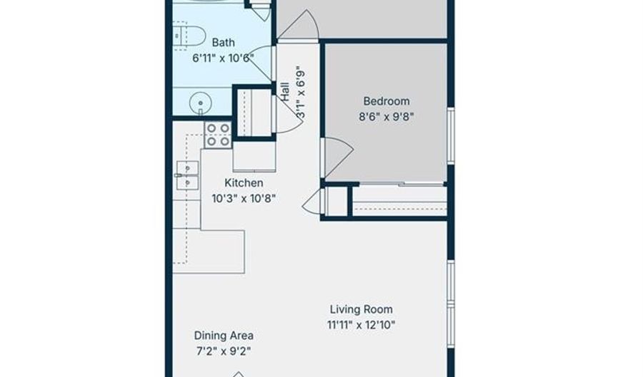 20 Zambarano Ave 202, North Providence, RI 02911 - 2 Beds, 1 Bath