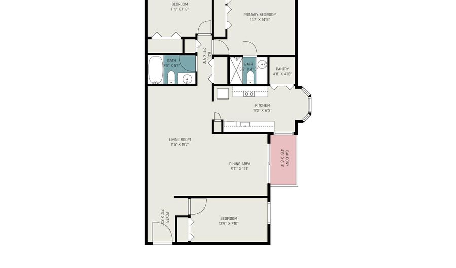 203 CROSSE POINTE 1D Ct 1D, Abingdon, MD 21009 - 3 Beds, 2 Bath