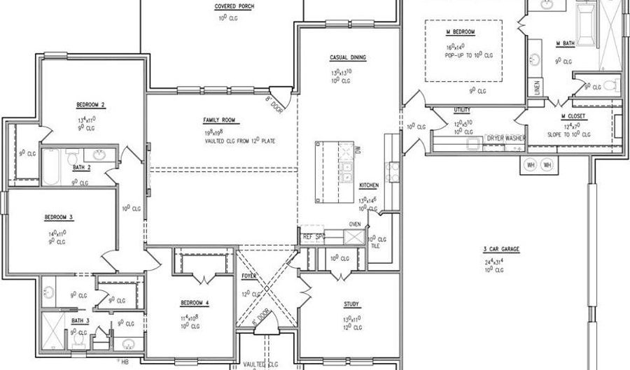 1024 Silver Sage Trl, Weatherford, TX 76085 - 5 Beds, 3 Bath