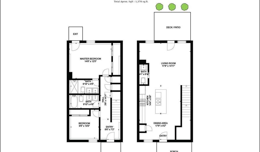1440 OAK St NW 1, Washington, DC 20010 - 2 Beds, 3 Bath
