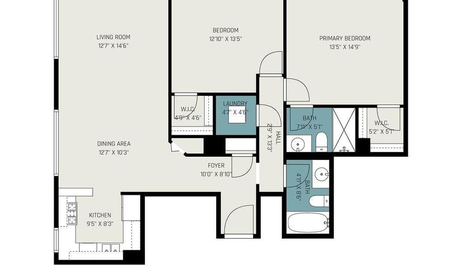 2479 Peachtree Road NE 1517, Atlanta, GA 30305 - 2 Beds, 2 Bath