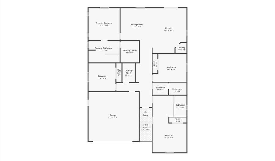 9224 Holly Ave, California City, CA 93505 - 4 Beds, 3 Bath
