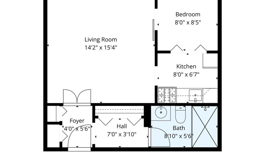 1225 KENNEDY Blvd 9H, Bayonne, NJ 07002 - 0 Beds, 1 Bath