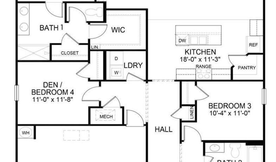 509 Leathertree Ln, Blythewood, SC 29016 - 4 Beds, 2 Bath