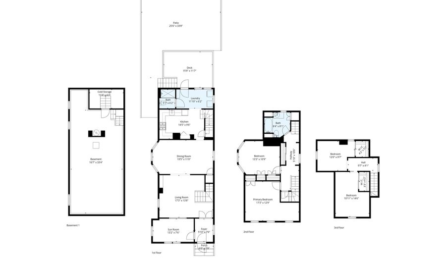 38 W 43RD St, Bayonne, NJ 07002 - 4 Beds, 2 Bath