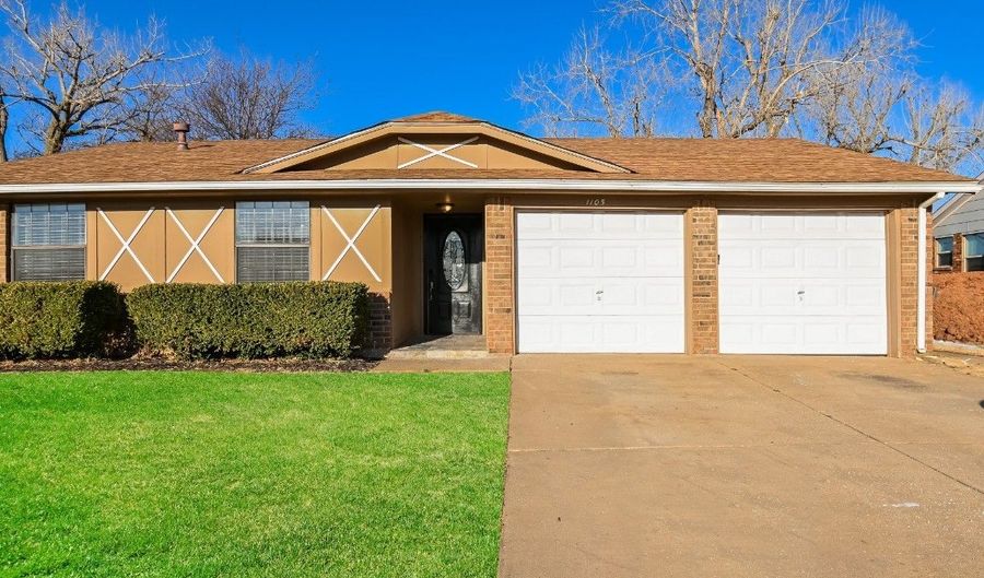 1105 S Avery Dr, Moore, OK 73160 - 3 Beds, 2 Bath