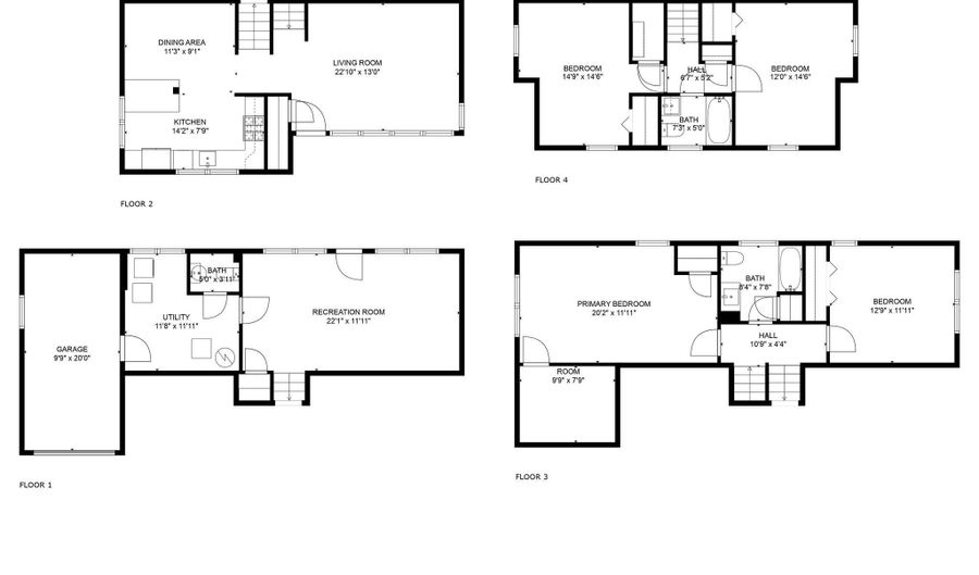 48 OSAGE Rd, Claymont, DE 19703 - 4 Beds, 3 Bath