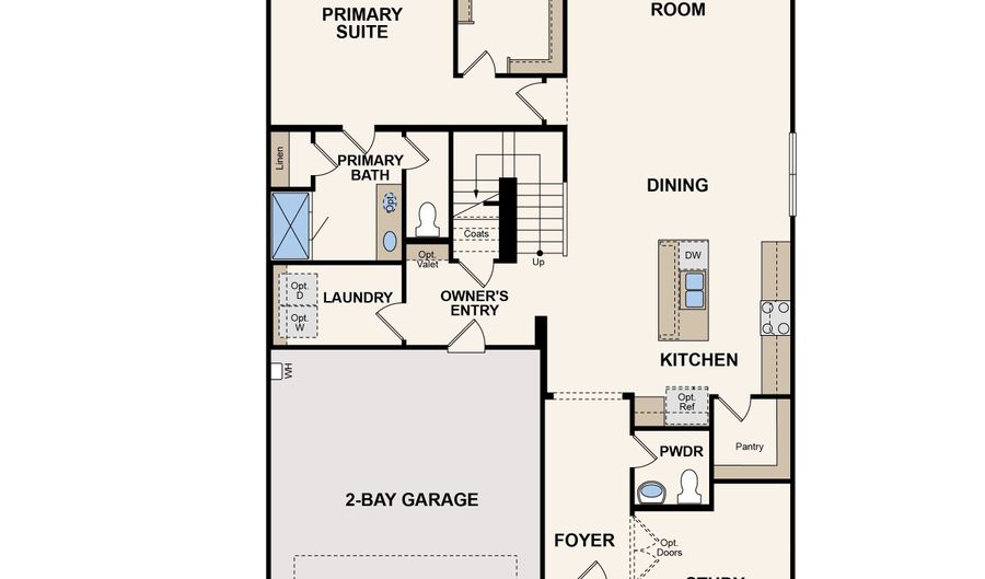 401 Merlot Dr Plan: MEDINA, Alvin, TX 77511 - 4 Beds, 3 Bath