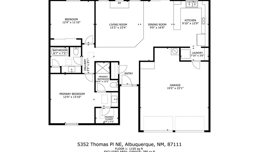 5352 Thomas Pl NE, Albuquerque, NM 87111 - 2 Beds, 2 Bath