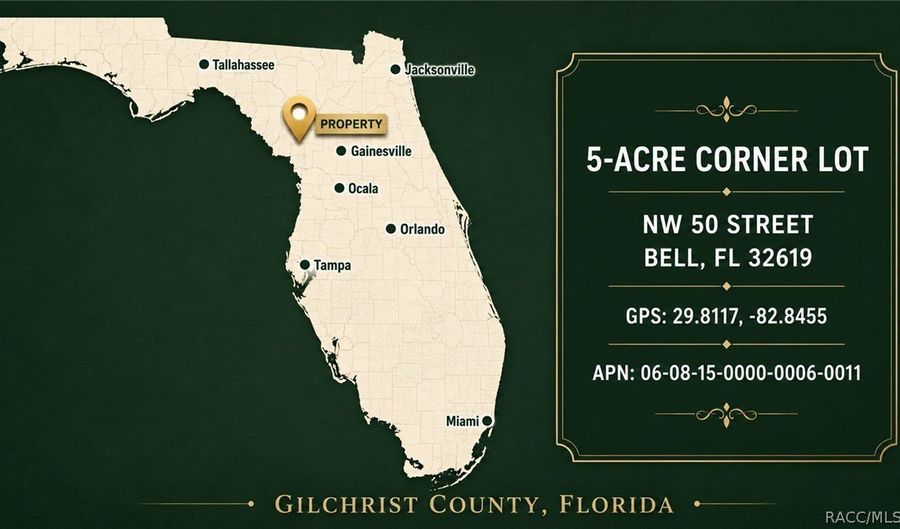 NW 50 Street, Bell, FL 32619 - 0 Beds, 0 Bath