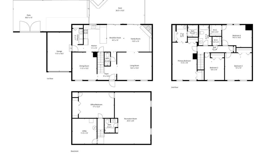 3495 PENCE Ct, Annandale, VA 22003 - 4 Beds, 4 Bath