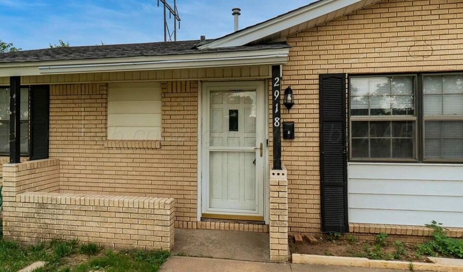 2918 S MANHATTAN St, Amarillo, TX 79103 - 4 Beds, 1 Bath