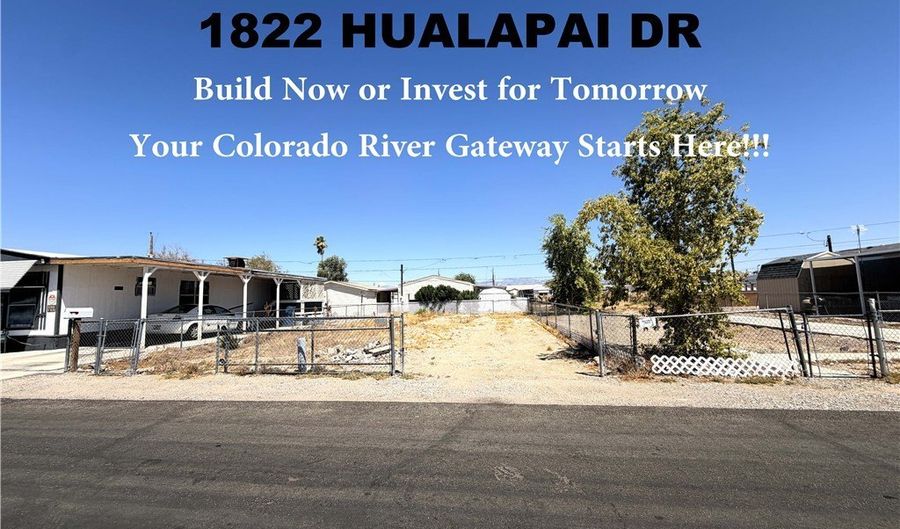 1822 Hualapai Dr, Bullhead City, AZ 86442 - 0 Beds, 0 Bath