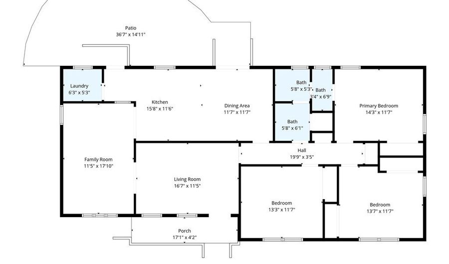 307 Calhoun Rd, Belton, SC 29627 - 3 Beds, 2 Bath