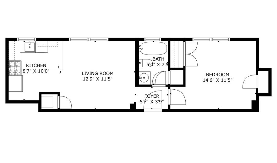 1440 COLUMBIA Rd NW 204, Washington, DC 20009 - 1 Beds, 1 Bath