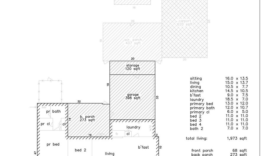 10517 Toledo Bend Ave, Baton Rouge, LA 70814 - 4 Beds, 2 Bath
