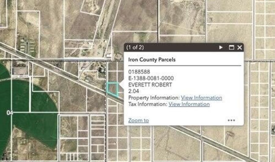 2 04 Acre Commercial Lot/Land, Beryl, UT 84714 - 0 Beds, 0 Bath