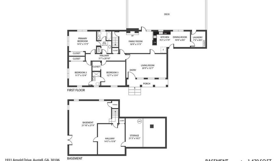 1931 Arnold Dr, Austell, GA 30106 - 3 Beds, 2 Bath